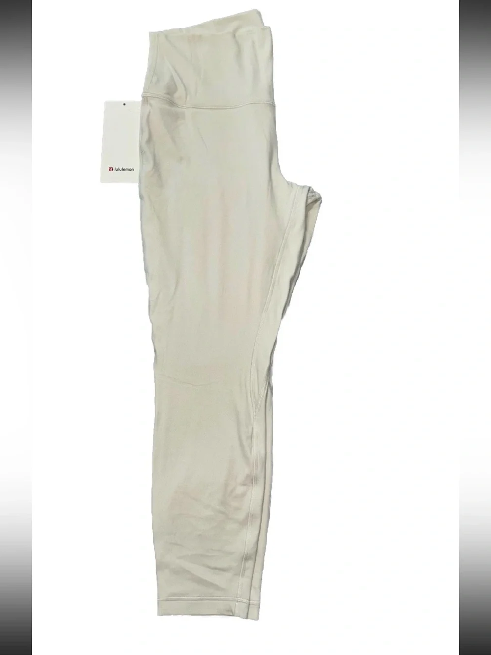 NWT*LULULEMON*SIZE 12*ALIGN HIGH RISE 25”LENGTH PANT*AUTHENTIC*BONE/IVORY*$98